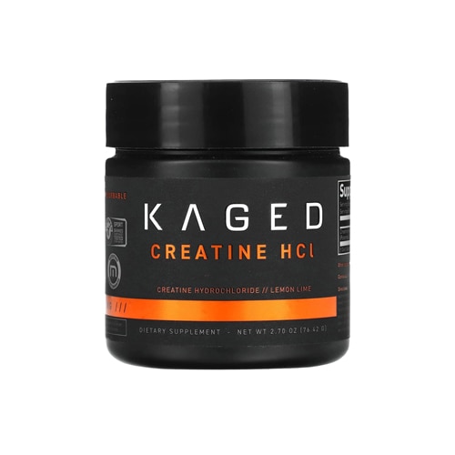 Kaged Creatine-HCl Powder - Informed Sport Certified Lemon Lime