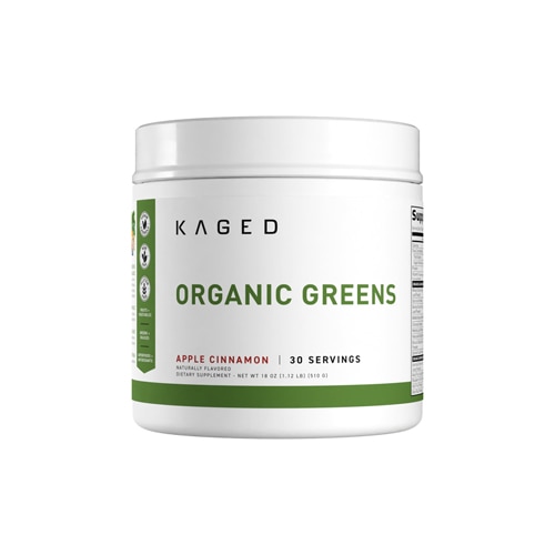 Kaged Outlive 100 Premium Organic Superfoods + Greens Apple Cinnamon