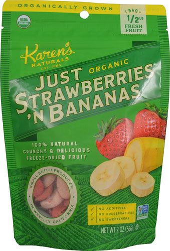 Karen's Naturals Just Organic Strawberries 'n Bananas