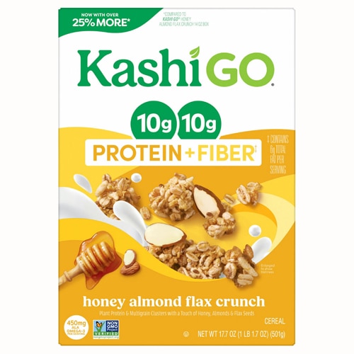 Kashi GO Cereal Protein + Fiber Honey Almond Flax Crunch