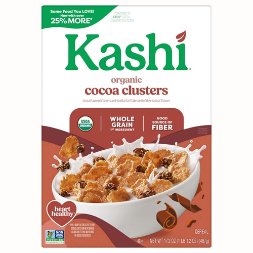 Kashi Organic Clusters Cereal Cocoa