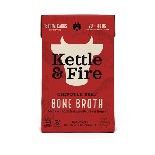 Kettle & Fire Bone Broth Gluten Free Chipotle Beef