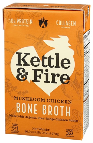 Kettle & Fire Bone Broth Mushroom Chicken