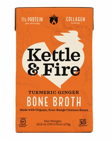 Kettle & Fire Turmeric Ginger Bone Both