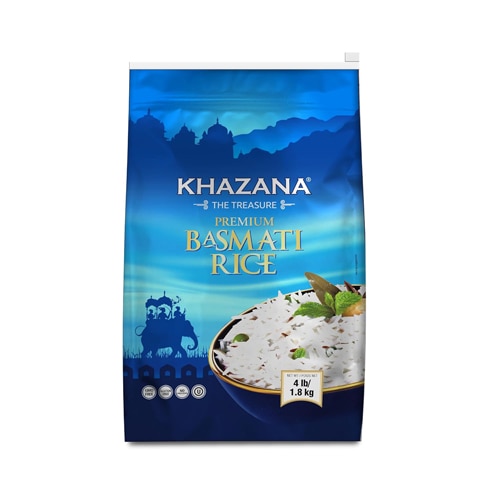 Khazana Gluten Free Non-GMO Premium Basmati Rice
