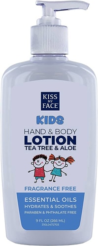 Kiss My Face Kids Hand & Body Lotion Fragrance Free