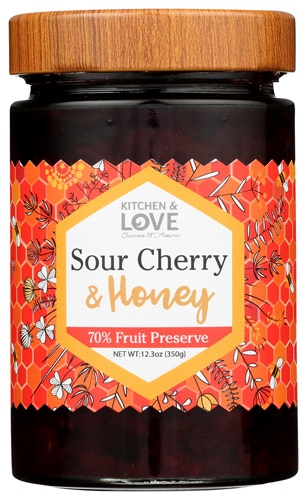 Kitchen & Love Preserves Sour Cherry & Honey