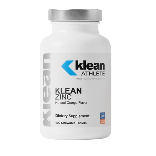 Klean Athlete Zinc- NSF Certified for Sport Natural Orange