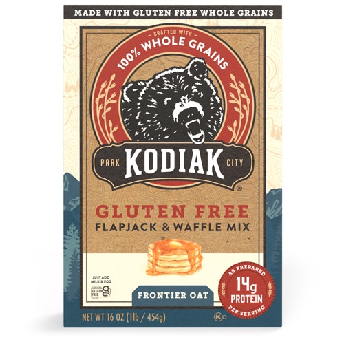 Kodiak Cakes Gluten-Free Protein Flapjack & Waffle Mix Frontier Oat