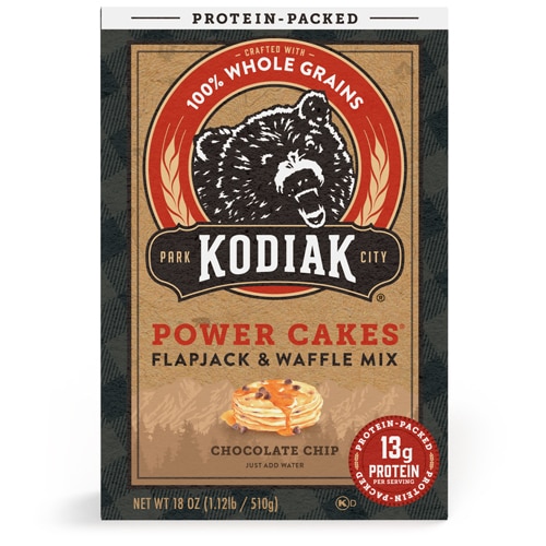 Kodiak Cakes Power Cakes Protein Flapjack & Waffle Mix Chocolate Chip