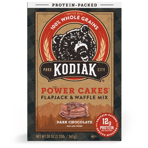 Kodiak Cakes Power Cakes Protein Flapjack & Waffle Mix Dark Chocolate