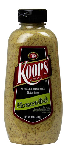 Koops Mustard Gluten Free Horseradish