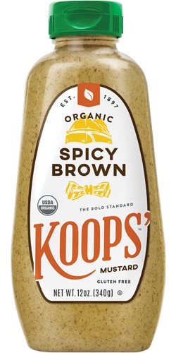 Koops Mustard Organic Spicy Brown