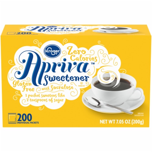 Kroger Apriva Zero Calorie Sweetener with Sucralose