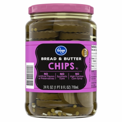 Kroger Bread & Butter Pickle Chips