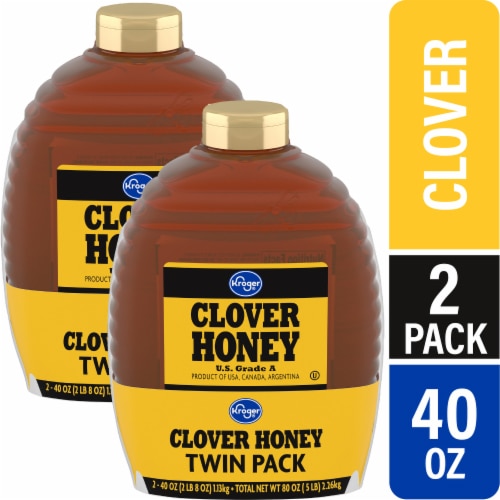 Kroger Clover Honey - 2 Pack