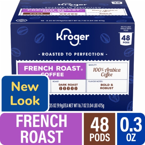 Kroger French Roast Dark Roast Coffee Pods