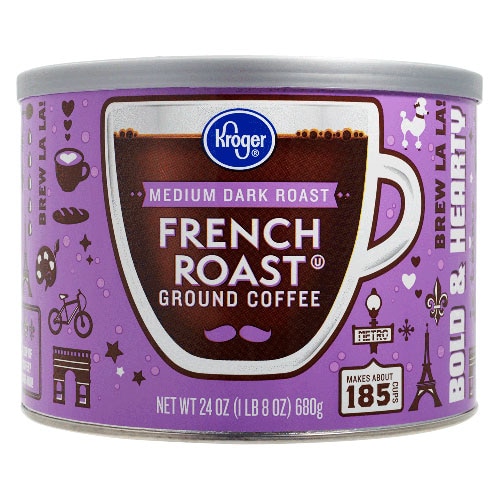 Kroger French Roast Medium Dark Roast Ground Coffee