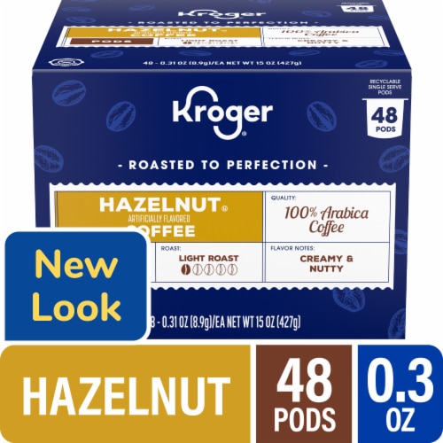 Kroger Hazelnut Light Roast Coffee Pods