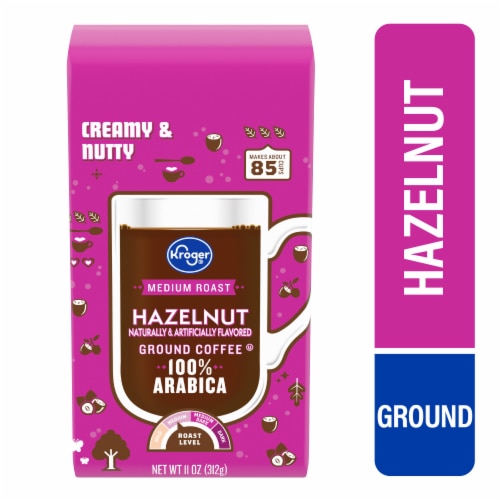 Kroger Hazelnut Medium Roast Ground Coffee