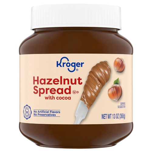 Kroger Hazelnut Spread with Cocoa