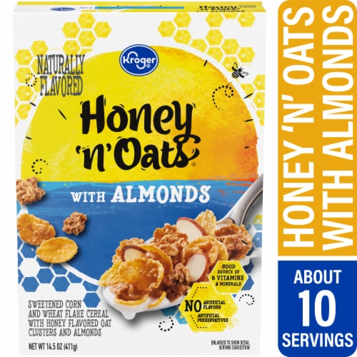 Kroger Honey N' Oats with Almonds Cereal