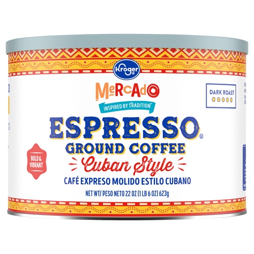 Kroger Mercado Cuban Style Espresso Ground Coffee