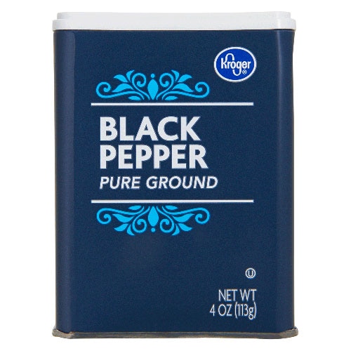 Kroger Pure Ground Black Pepper