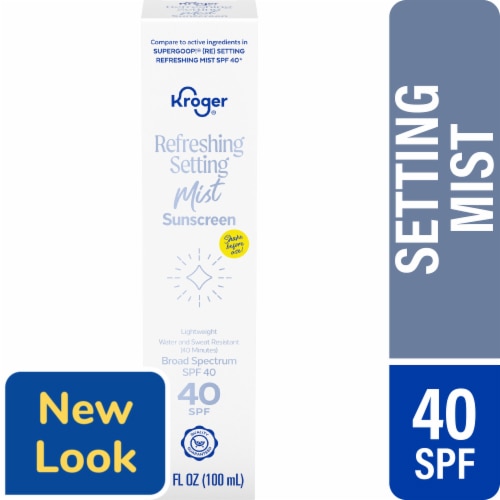 Kroger Refreshing Setting Mist Sunscreen SPF 40
