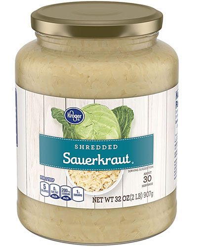 Kroger Shredded Sauerkraut