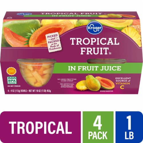 Kroger Tropical Fruit Cups