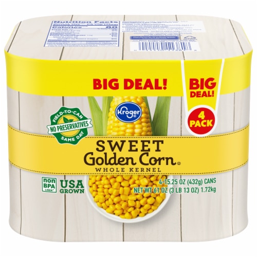 Kroger Whole Kernel Sweet Golden Corn