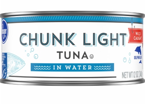 Kroger Wild Caught Chunk Light Tuna In Water