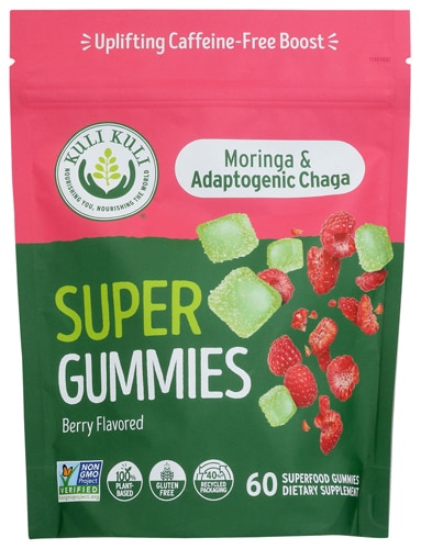 Kuli Kuli Moringa Chaga Super Gummies Mixed Berry