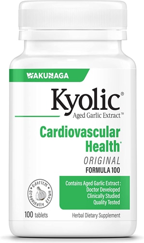 Kyolic Aged Garlic Extract Cardiovascular Original Formula 100