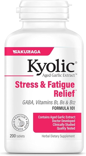 Kyolic Aged Garlic Extract Stress & Fatigue Relief Formula 101