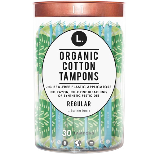 L. Organic Cotton Tampons Regular