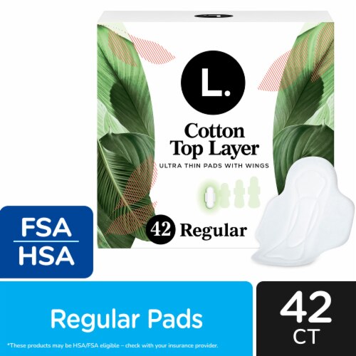 L. Ultra Thin Pads With Wings - Super