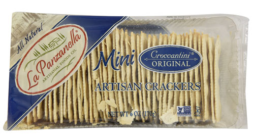 La Panzanella All Natural Artisan Crackers Mini Croccantini® Original