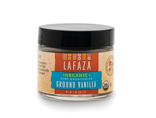 Lafaza Organic Pure Madagascar Bourbon Ground Vanilla