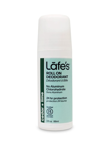 Lafe's Natural Roll On Deodorant Fresh Cedar & Aloe