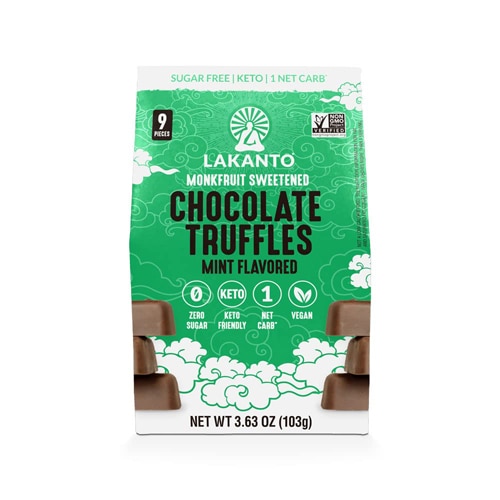 Lakanto Chocolate Truffles Mint