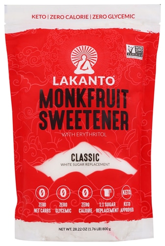 Lakanto Monk Fruit Sweetener with Erythritol Classic