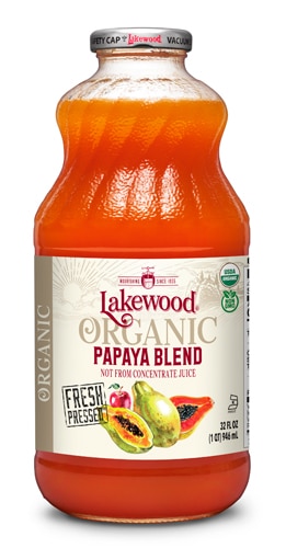 Lakewood Organic Fresh Pressed Juice Papaya Blend