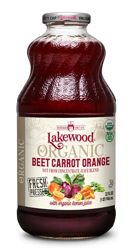 Lakewood Organic Juice Beet Carrot Orange