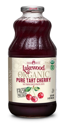 Lakewood Organic Juice Not From Concentrate Pure Tart Cherry