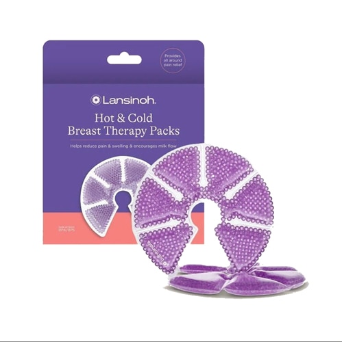 Lansinoh Hot & Cold Breast Therapy Packs for Breastfeeding Moms