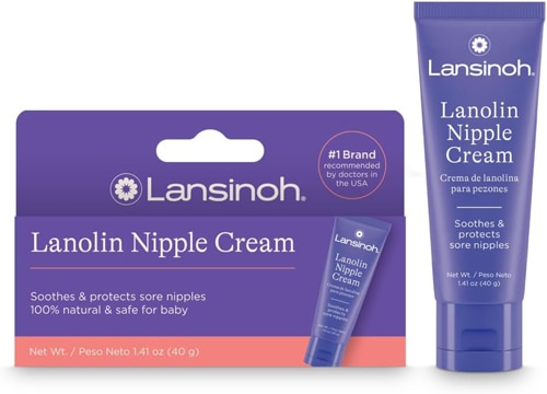 Lansinoh Lanolin Nipple Cream for Breastfeeding Moms