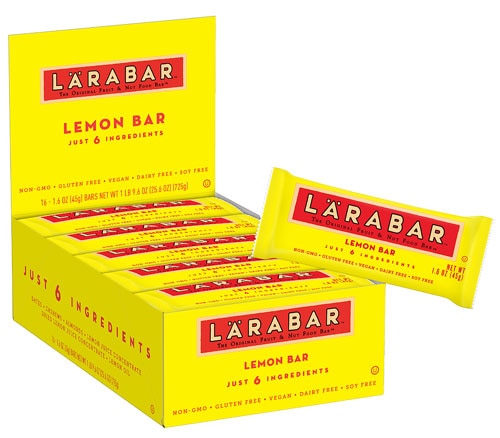 Larabar Gluten Free Fruit & Nut Bar Lemon Bar