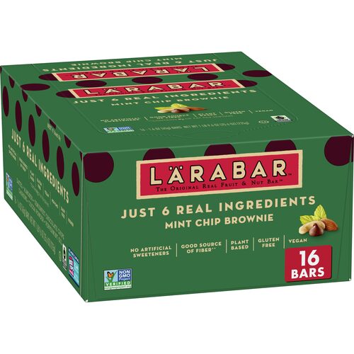 Larabar Gluten Free Fruit & Nut Bar Mint Chip Brownie